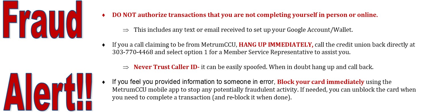 Card Fraud Alert